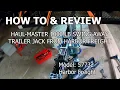 How To Review Harbor Freight Haul-Master 1000 LB Swing-Away Trailer Jack