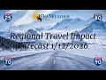 DayWeather Regional Travel Forecast 1-12-2026