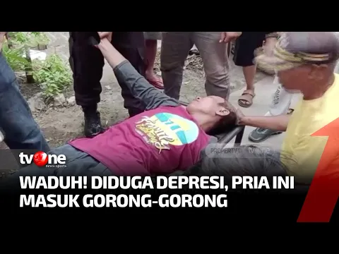 Pria yang Diduga Depresi Nekat Masuk Gorong-gorong Selama Enam Jam