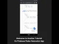 Firebase Rules Generator - How to allow user to access their Specific data
