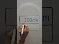 Download Lagu 100cm =? m #knowledge #math #mathsbyjigs #meter #centimeters #education#study#standard #measurements