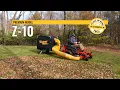 Cyclone Rake Z-10 Ultimate 10 HP Leaf Vacuum - Most Powerful Model