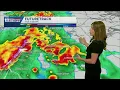 Strong to severe storms in Alabama s weather forecast through Tuesday night