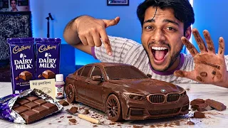 This is the first chocolate car on YouTube. 😱