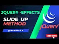 Slide up - jQuery Effects