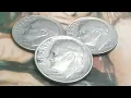 Roosevelt Dimes rare et precieux a rechercher en circulation 1982 - 1983