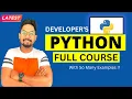 Python for Beginners - Developers Python Full Course in 11 Hours