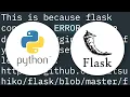 why does flask logs only when app debug True