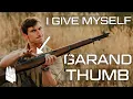 I give myself Garand Thumb we find out how painful garand thumb is