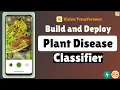 Build and Deploy Plant Disease Classifier with Huggingface Transformers Onnx and FastAPI