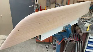 8 April 23  The keel is shaped