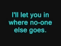 Download Lagu Westlife-we got a little world of our own lyrics