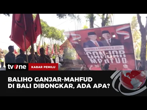 Jokowi Datang, Baliho Ganjar-Mahfud Dicopot