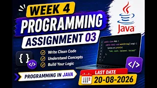 Week 4 Programming Assignment 03 2026 Programing in Java