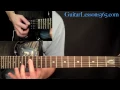 Nothin But A Good Time Guitar Lesson Pt.1 - Poison - All Rhythm Guitar Parts