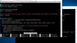 Finding Python Syntax Errors with PiStorms