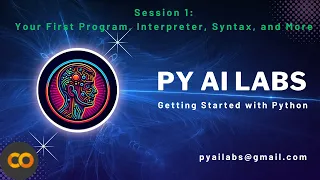 1 Getting Started with Python Your First Program Interpreter Syntax and More Beginner s Guide