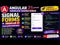 Signal Forms Explained in Detail in Angular 21 Angular 21 Tutorial