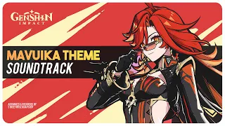 mavuika theme music blazing heart character trailer theme hq cover genshin impact