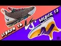 Nike Lebron 16 vs Lebron Soldier 12