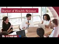 Doctor of Health Science DHSc Information Session