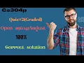 Cs304pQuiz cs304pgradequiz 100 correct solution cs304p Quiz2Graded spring 2022