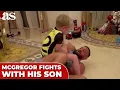 MCGREGOR S SON goes VIRAL for fighting his FATHER and displaying a SKILL his dad never had