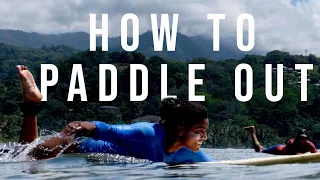 Download How to Paddle Out Past the Breakers | Learn How to Surf Series MP3