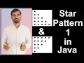 Star Pattern - 1 Program Logic in Java by Deepak