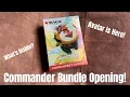 MTG Avatar Commander Bundle Opening! The New Best Magic Set!