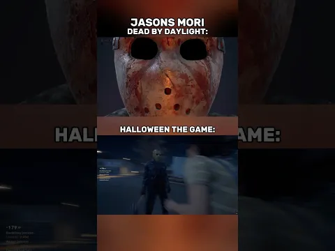JASONS MORI ON DEAD BY DAYLIGHT VS HALLOWEEN THE GAME #deadbydaylight #halloween #jason #dbd #horror