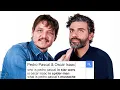 Pedro Pascal Oscar Isaac Answer the Web s Most Searched Questions WIRED