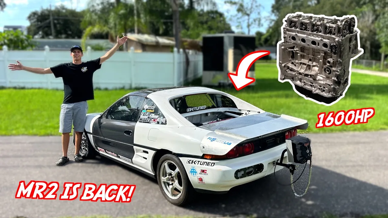 First Start On The Mr2's New 1600Hp K24!