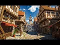 Download Lagu Cobblestone Chronicles of the Medieval Market Town | Medieval Music for Peaceful Study and Work