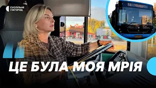 В Ужгороді на маршруті працює перша жінка-водійка міського автобуса