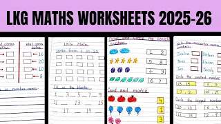 lkg math worksheet 2025 26 junior kg senior kg maths worksheets aquireandmemorize