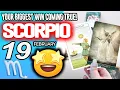 Scorpio A SURPRISE ARRIVES horoscope for today FEBRUARY 19 2026 tarot FEBRUARY