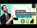 Document Power BI Models in SECONDS with TMDL AI PBIX file included