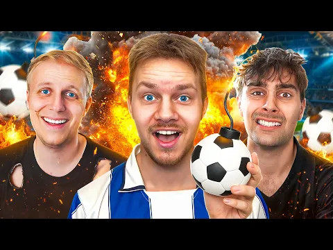 Video Thumbnail: Fodbold Bombespillet med Mat og Krause!