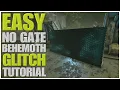 ARK - FLOATING TEK BEHEMOTH WITH NO GATE easy glitch tutorial