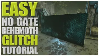 ARK - FLOATING TEK BEHEMOTH WITH NO GATE easy glitch tutorial