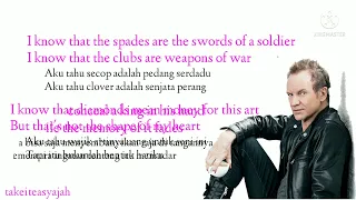 shape of my heart sting lirik dan terjemahan 