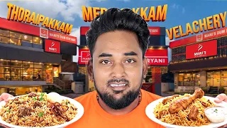 I Tried Biryani From 3 Mani’s Dum Biryani Branches! 🍗🔥