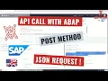 API Call with ABAP - POST Method and JSON Request english