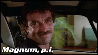 magnum steals a car magnum p i 