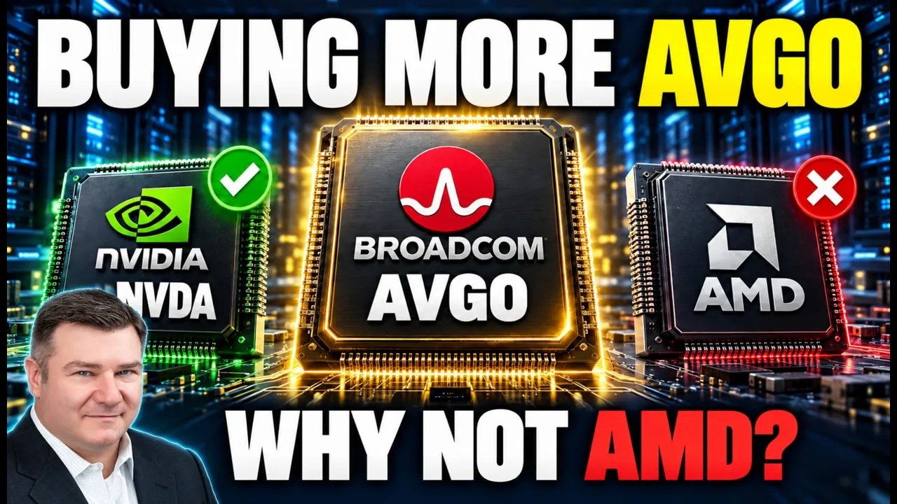Why I’m Buying More AVGO, own NVDA, and passing on AMD here: video thumbnail