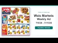 Weis Markets Weekly Ad 26 - 26 Top Deals