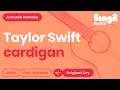 Download Lagu Taylor Swift - cardigan (Acoustic Karaoke)