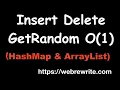 Insert Delete GetRandom O 1 LeetCode 380 Programming Tutorials