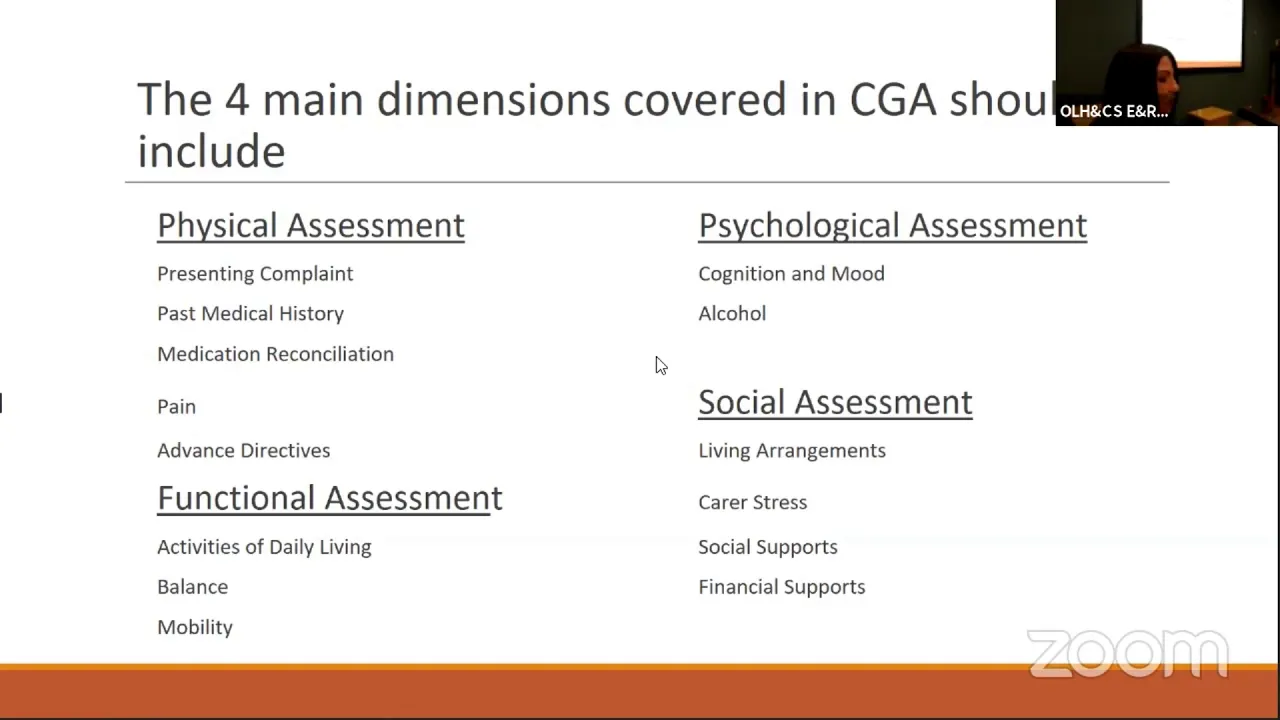 Comprehensive Geriatric Assessment Explained by Experts